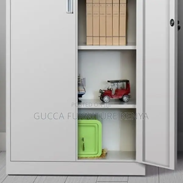 Cabinets:2-Steel Door Grey Vertical Filing Storage Cabinet