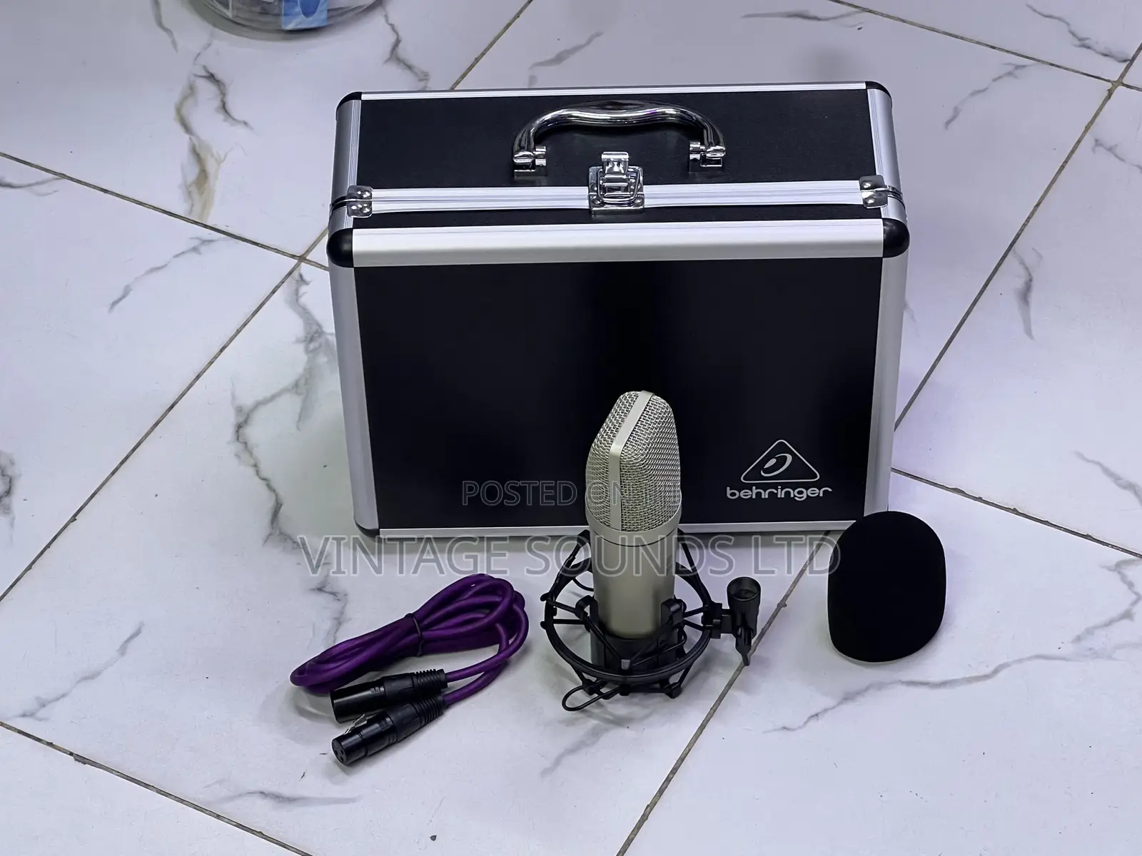 Behringer B2 PRO Gold Sputtered Dual Condenser Microphone