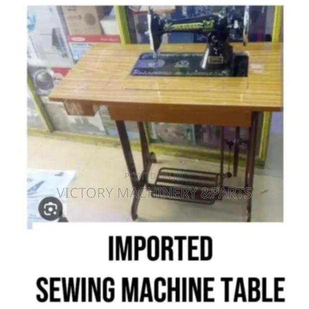 Imported Sewing Machine Table - main view