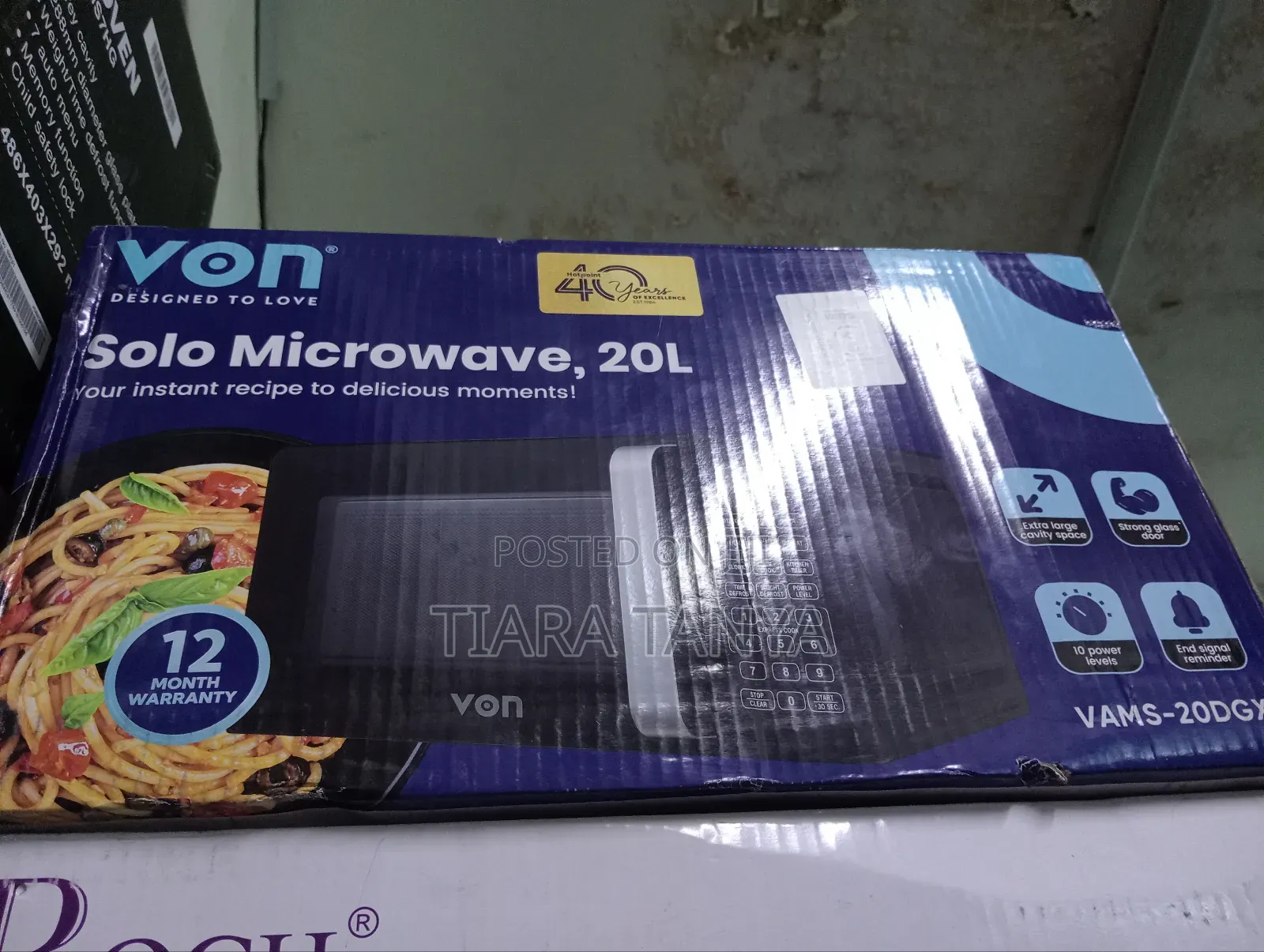 Von 20 Litres Microwave