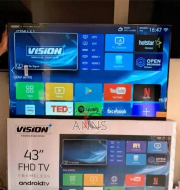 Vision 43" Smart Android Vidaaa Television - main view