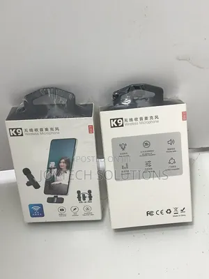 Wireless Microphone Clip-on With Two Mics