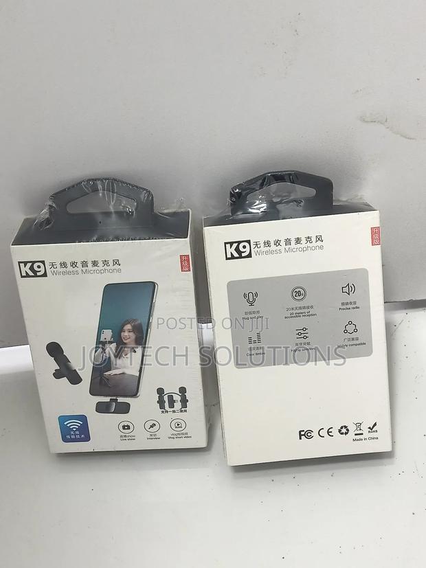 Wireless Microphone Clip-on With Two Mics - main view