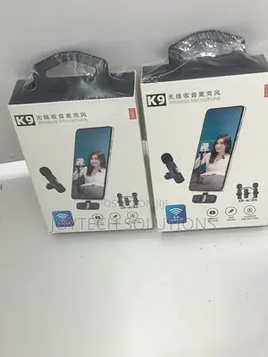 Wireless Microphone Clip-on With Two Mics