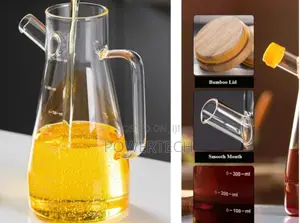 Fancy Oil Jar 560ml Glass