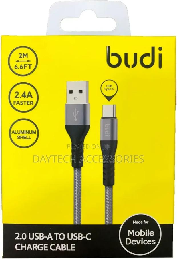 Budi Usb to Usb-C Cable 2m - thumbnail 2