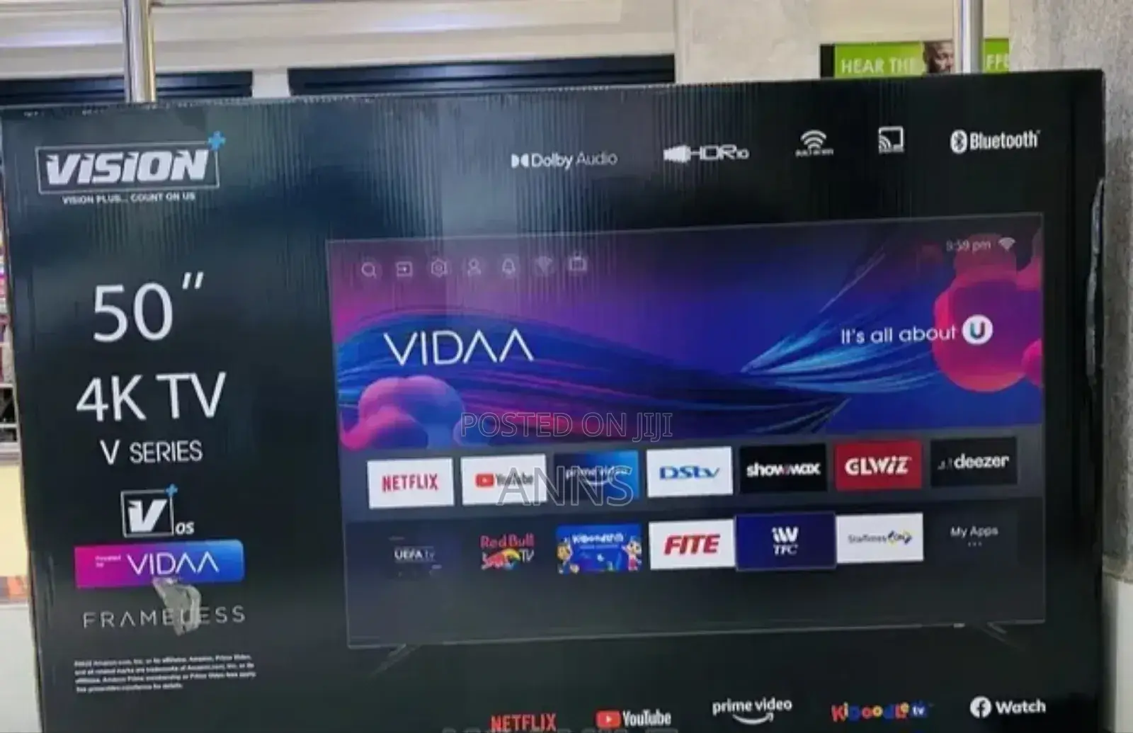 Vision 50" Smart Frameless Television