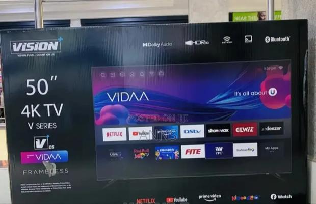Vision 50" Smart Frameless Television