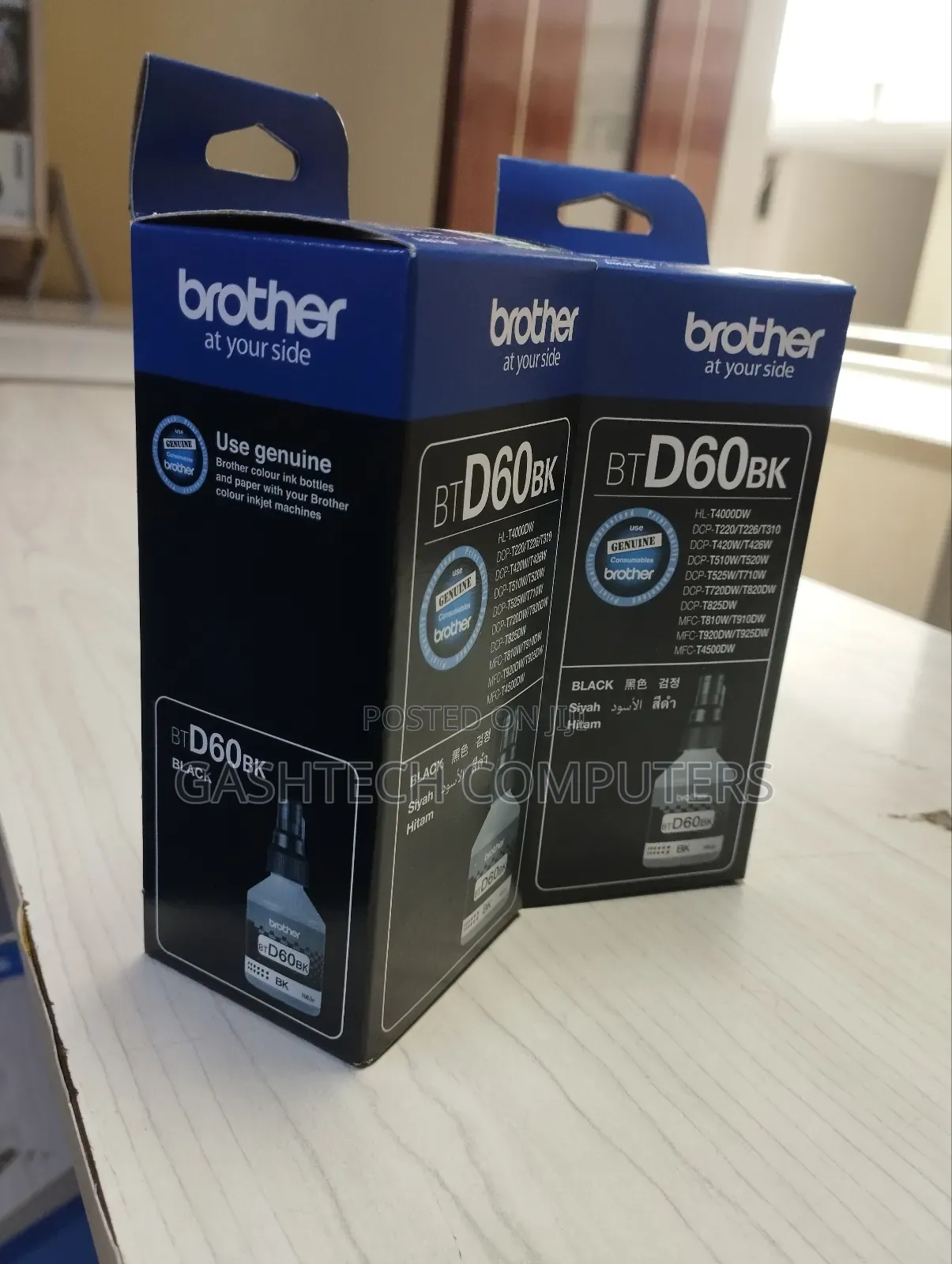 Brother Btd60 Original Black Ink