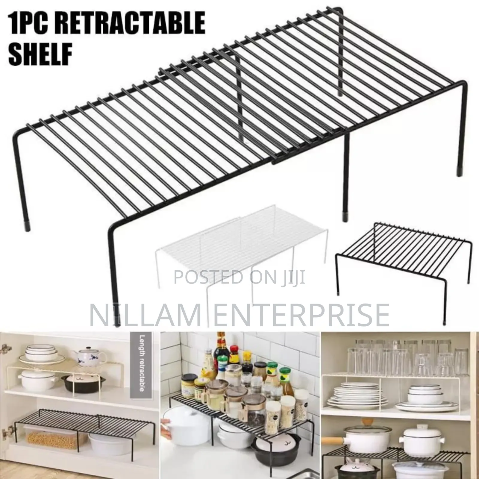 Expandable Shelf Raiser*