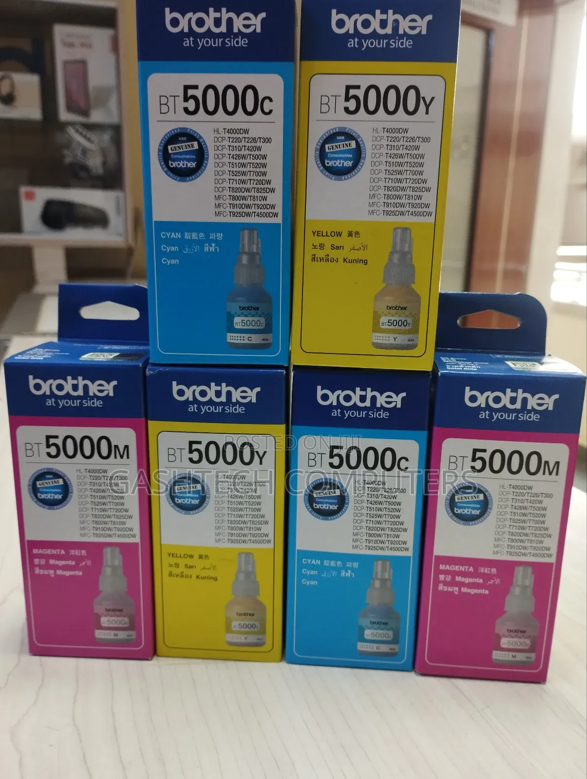 Brother Bt-5000 Quality COLORS INKS