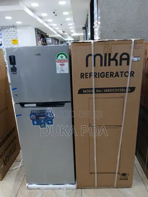 Mika Double Door Frodge Mika 138l Double Door Fridge