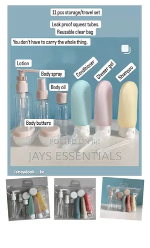 11 Piece Storage /Travel Set