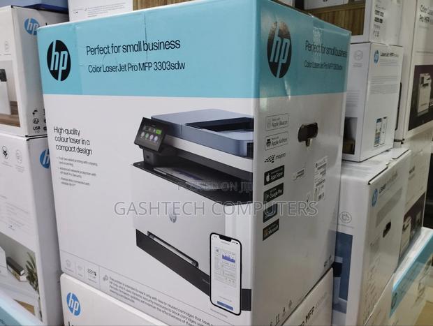 Hp Color Laserjet Pro Mfp3303sdw Print, Copy, Scan Printer