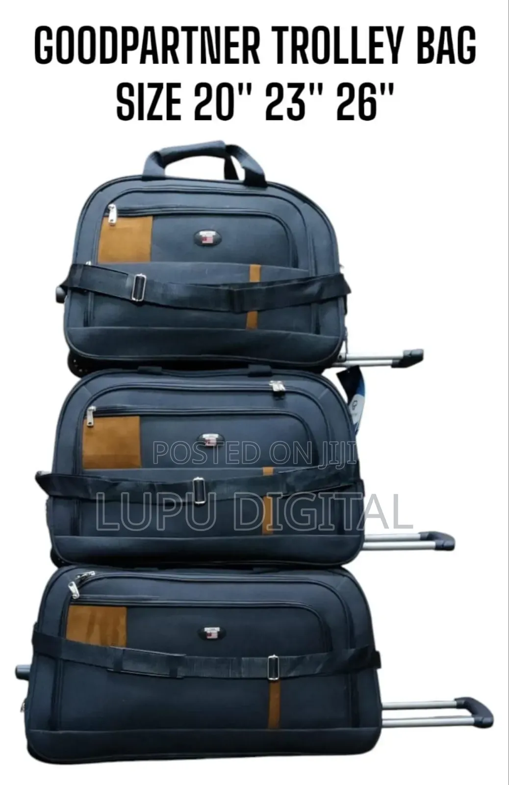 Size 20",23" and 26" Trolley Bag