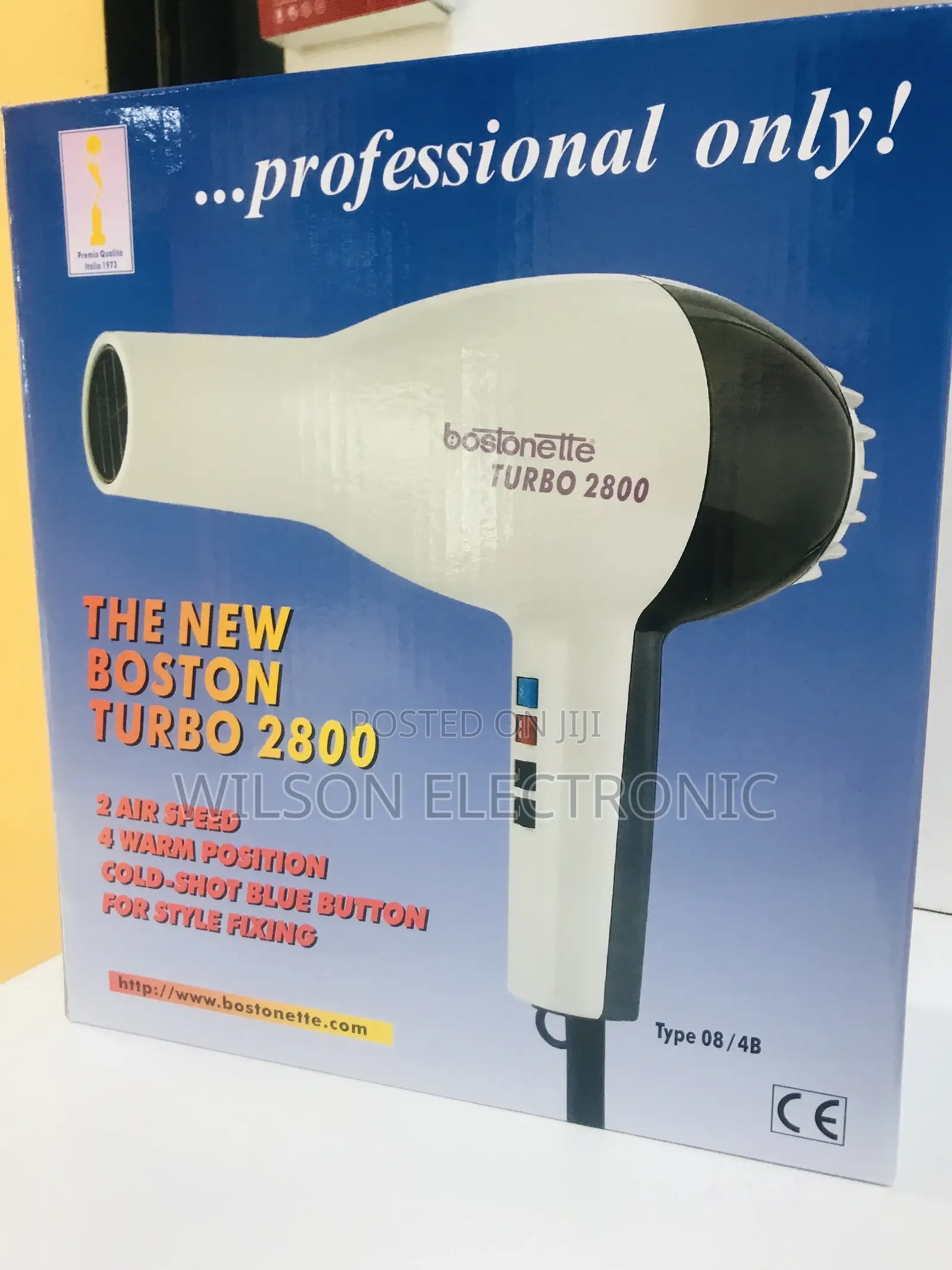 Professional Hair Dryer. Boston Turbo