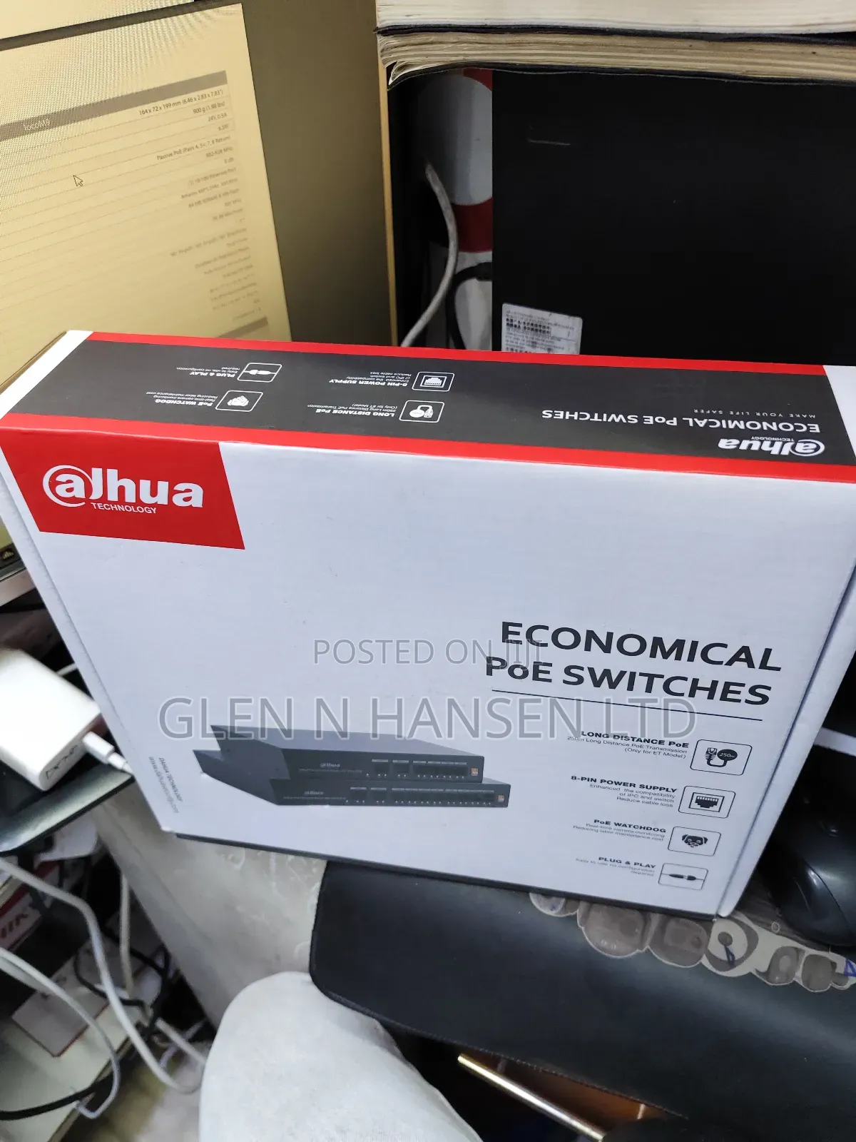 Dahua 8 Port Poe Switch
