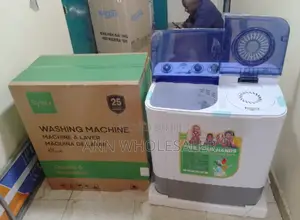 Synix 10kg Top Load Washing Machine Twin Tub Effect