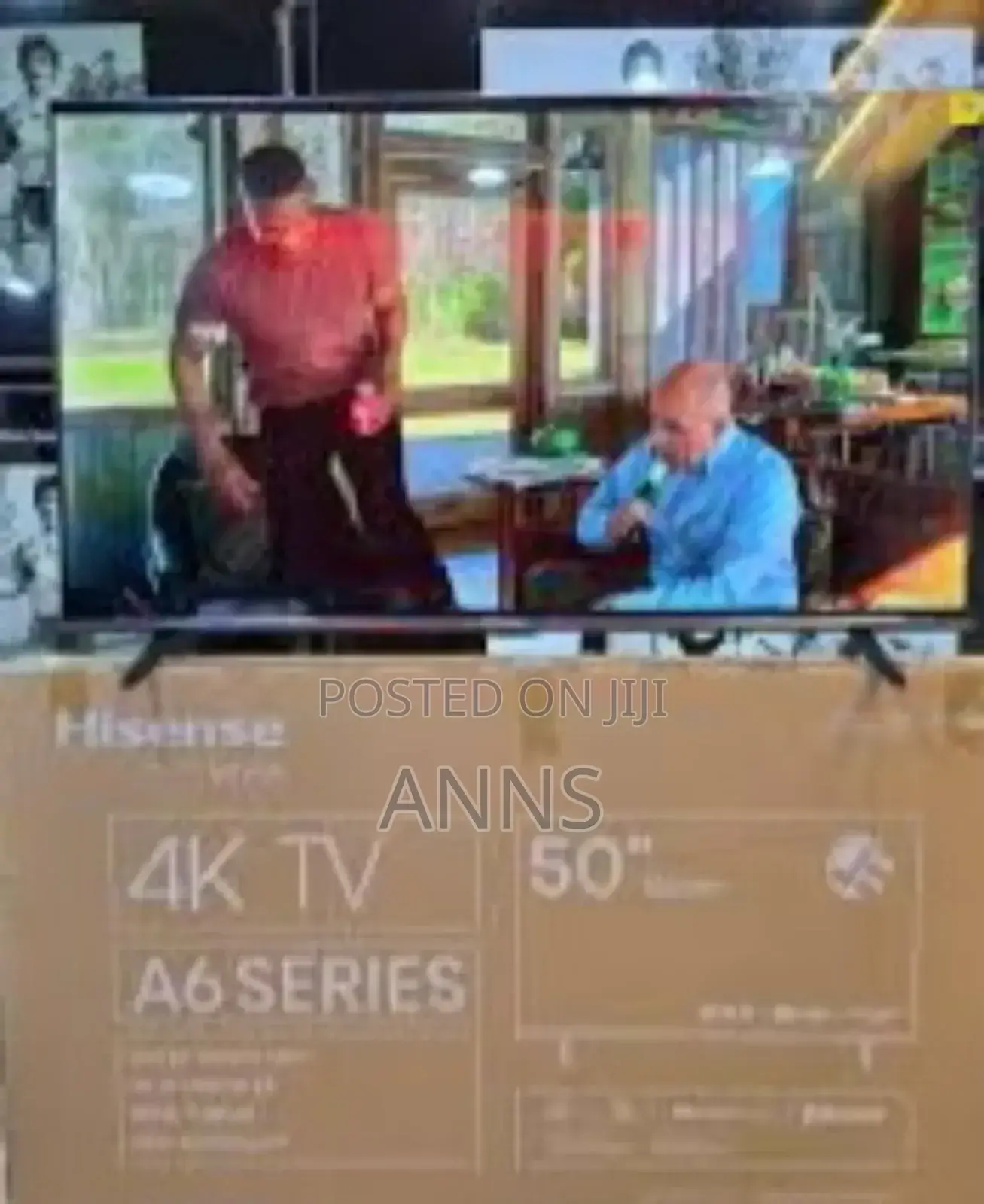 Hisense 50" Vidaa Smart Uhd Television