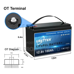 Solar Battery -100ah 12.8v Lithium