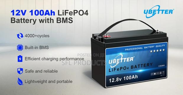Lithium Battery for Backup Power 100ah