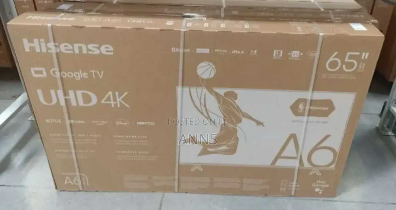 HISENSE 65" Vidaaa Google Smart Tv