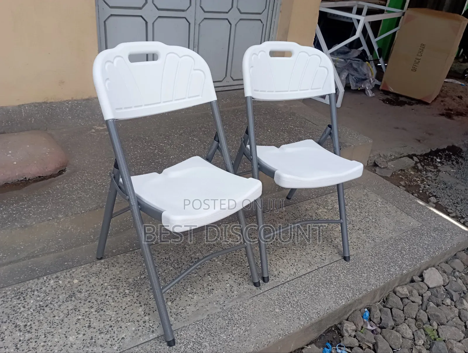 White Folding Chairs