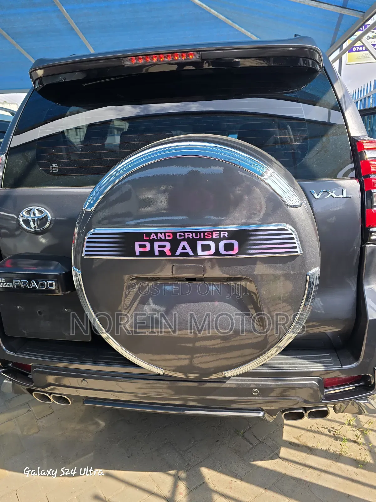 Toyota Land Cruiser Prado 2017 Gray