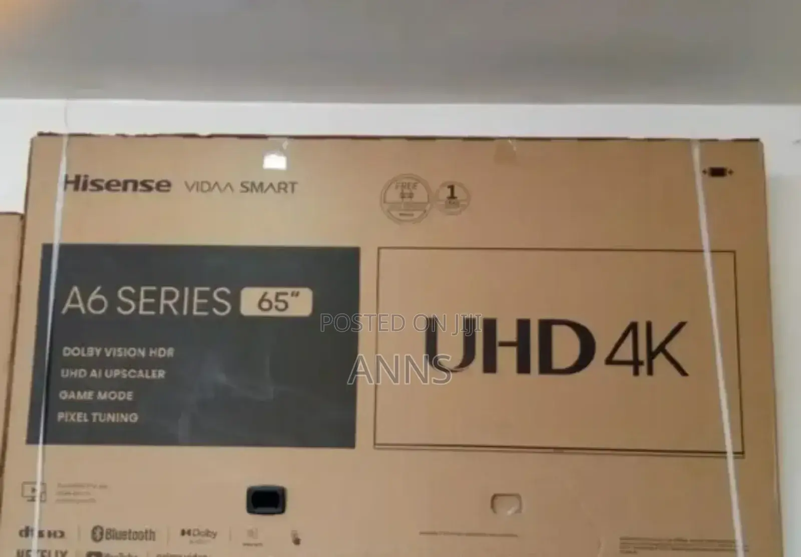 Hisense 65 Inch A6 Series Frameless Smart Television