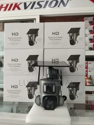 HD Dual Lens Solar PTZ Camera