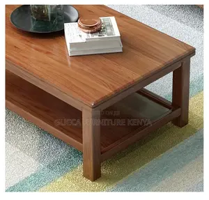 Coffee Tables: 120cm Solid Wooden Long Coffee Table