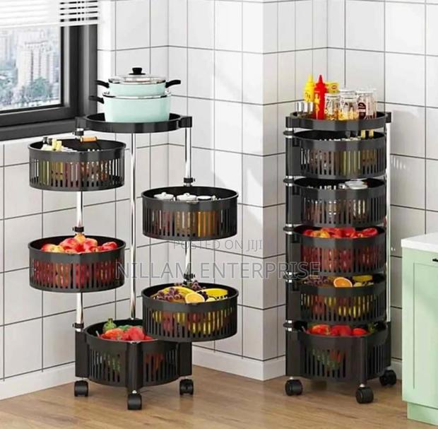 5 Tier Multiple Purposes Simple Vegetables Rack