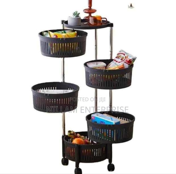 5 Tier Multiple Purposes Simple Vegetables Rack - thumbnail 2