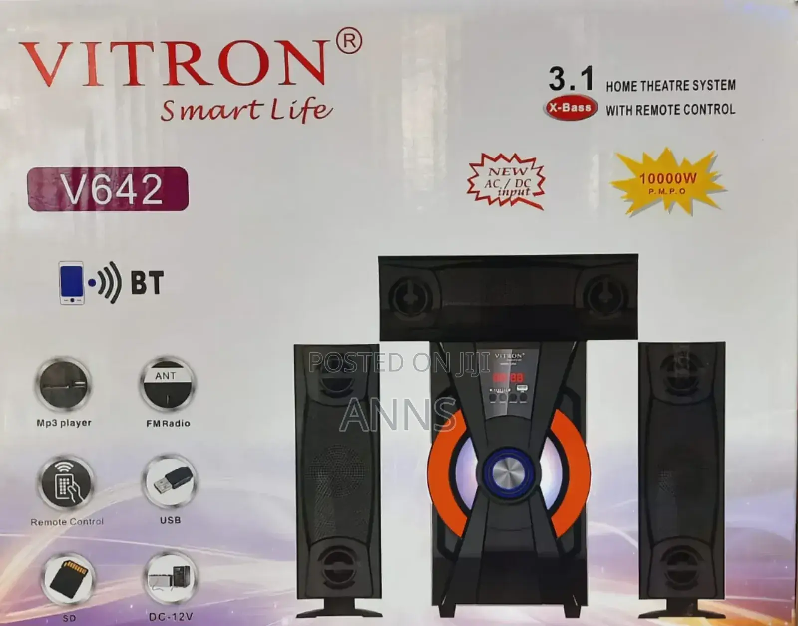 Vitron 3.1 CH Best V642 Woofer System