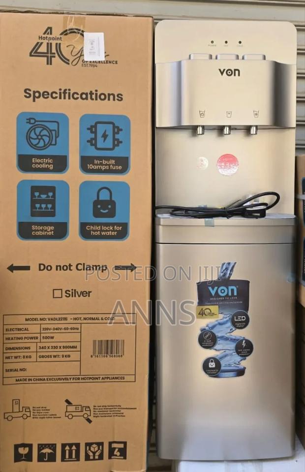 Von 3 Taps Hot Normal and Cold Dispenser
