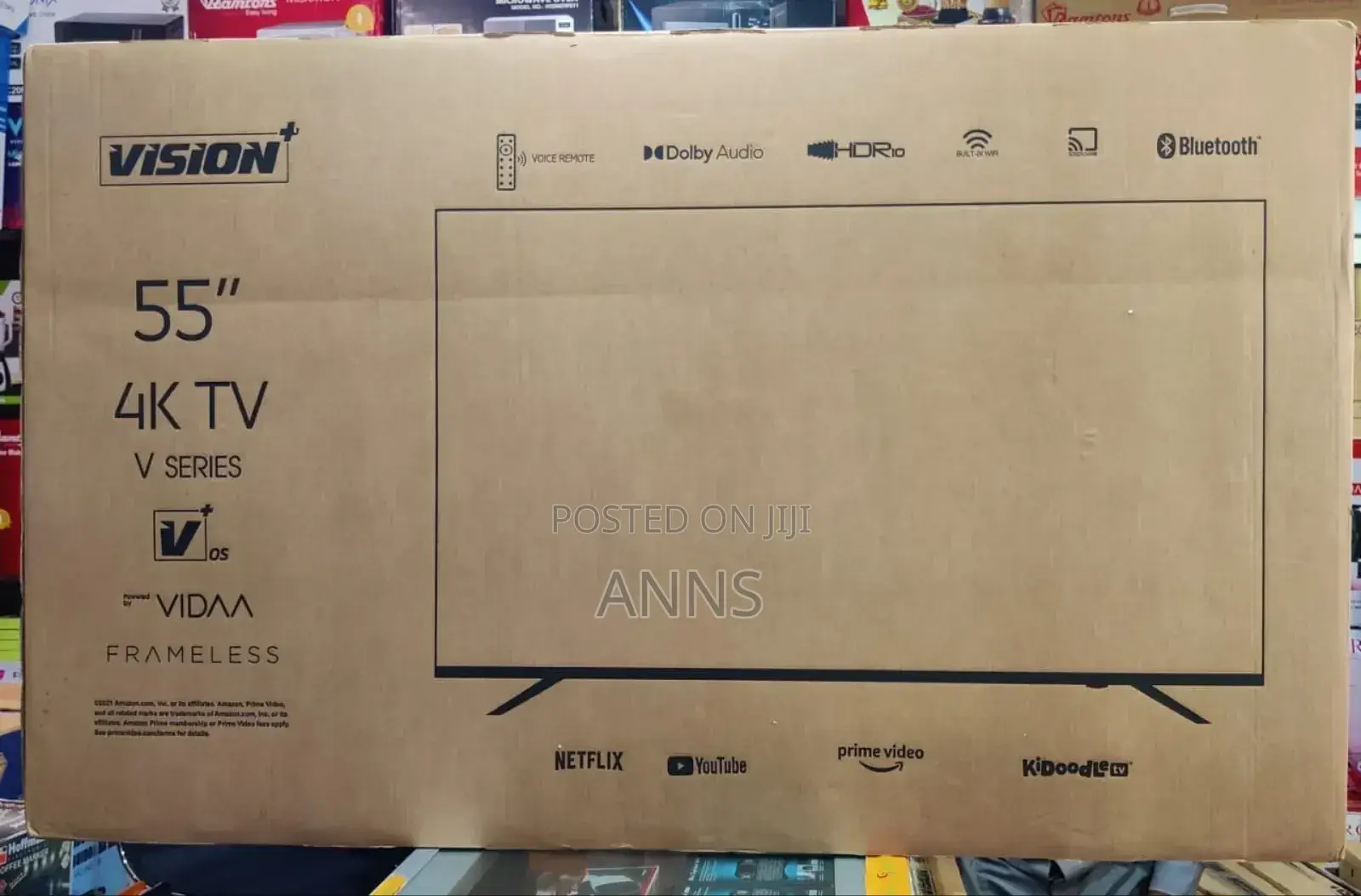 Vision 55 Inch Smartt Frameless Television