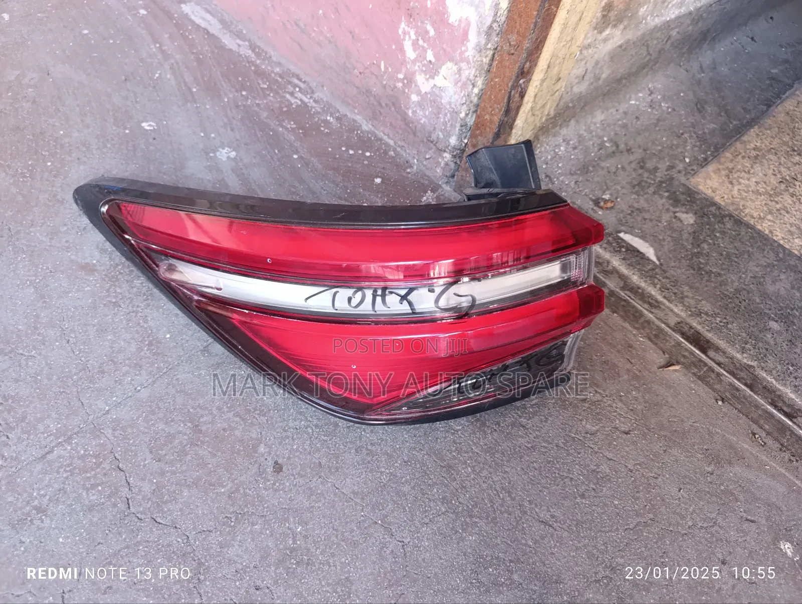 Toyota Fortuner 2018 Backlight