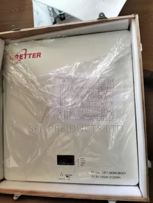 Wall-Mount Lithium Battery- 51.2v 100ah 5.12kwh