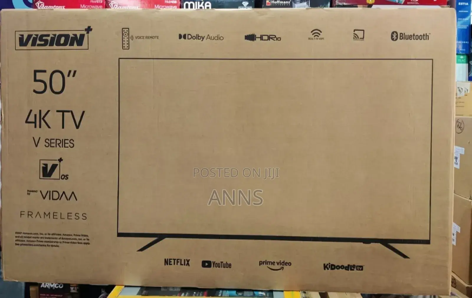 Vision Plus 50" Latest Smart Television