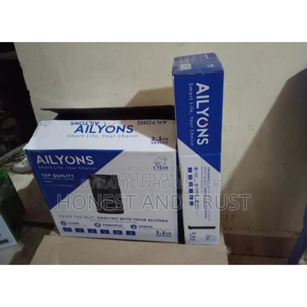 Black Affordable Ailyons Sound Bar - main view