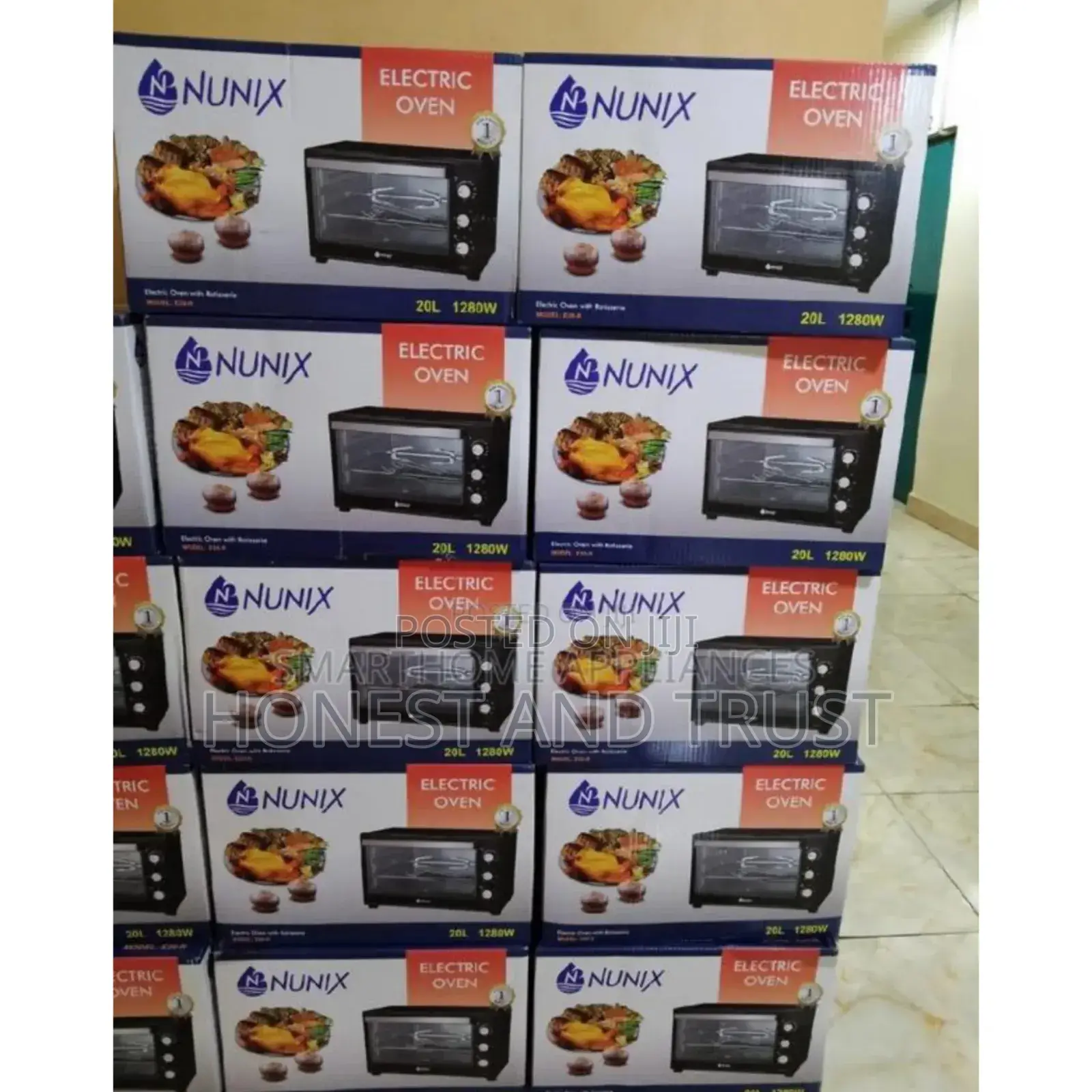 Restocked Nunix Oven 20litres