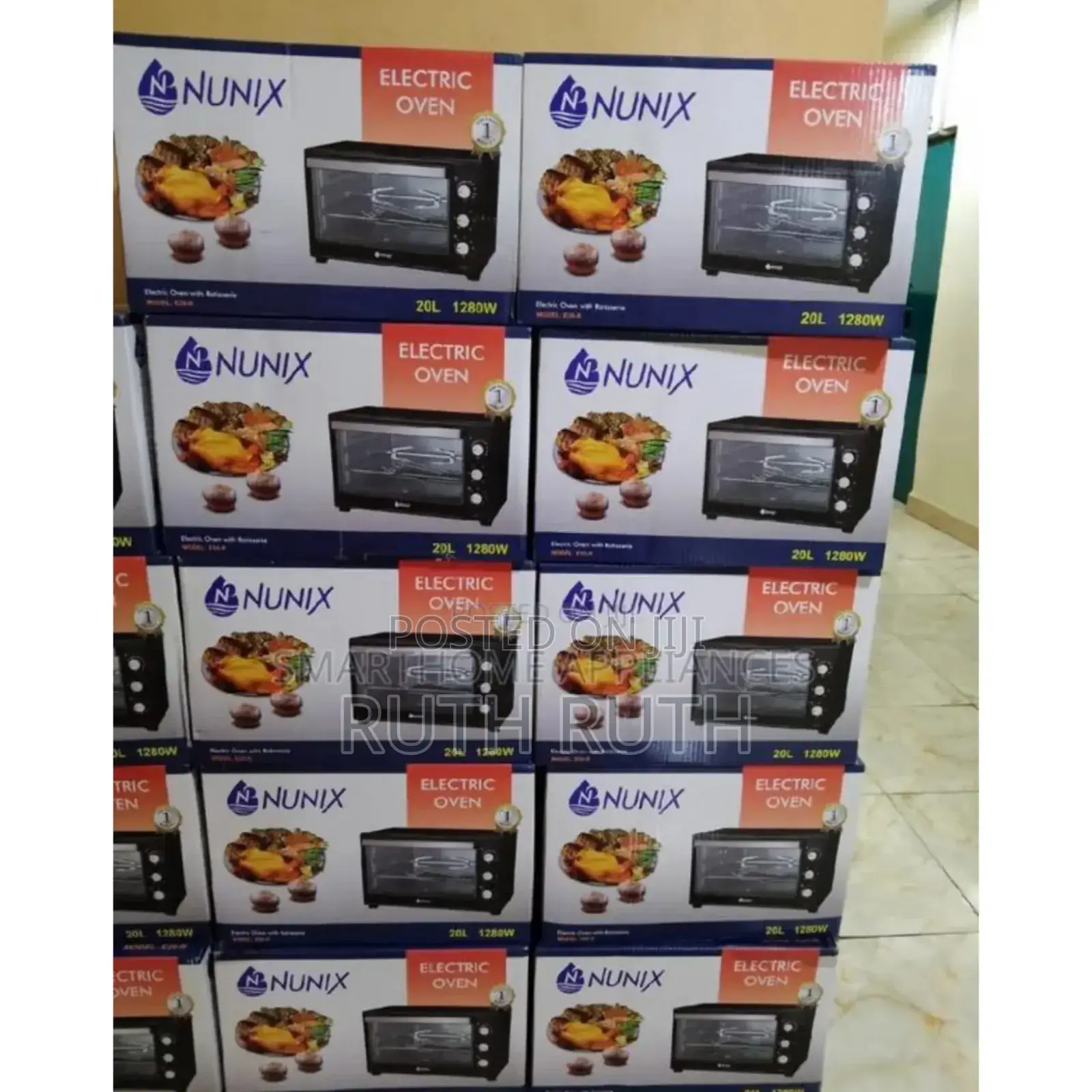 Restocked Nunix Oven 20litres