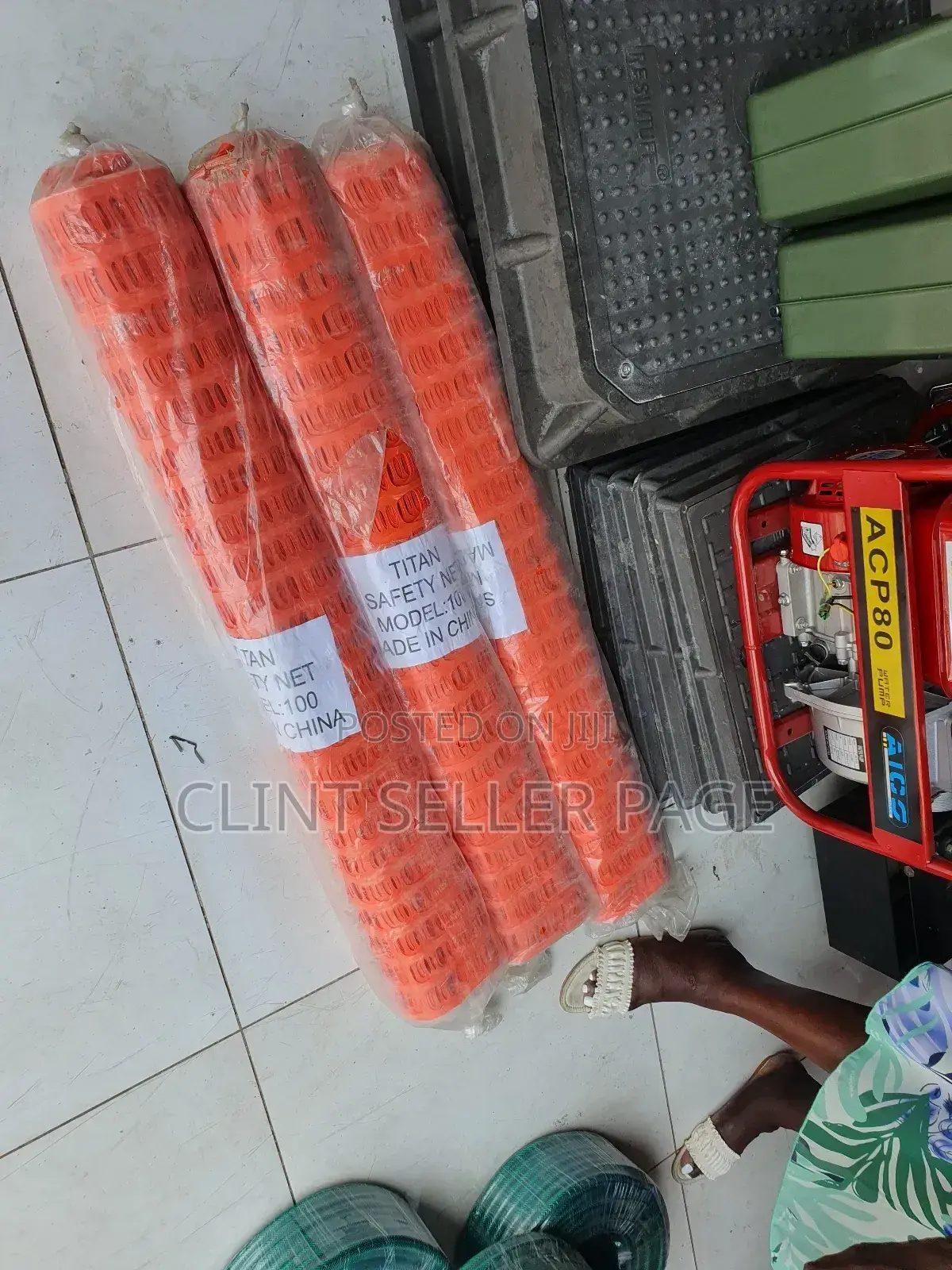Safety Barrier Net/ Secure Grip.