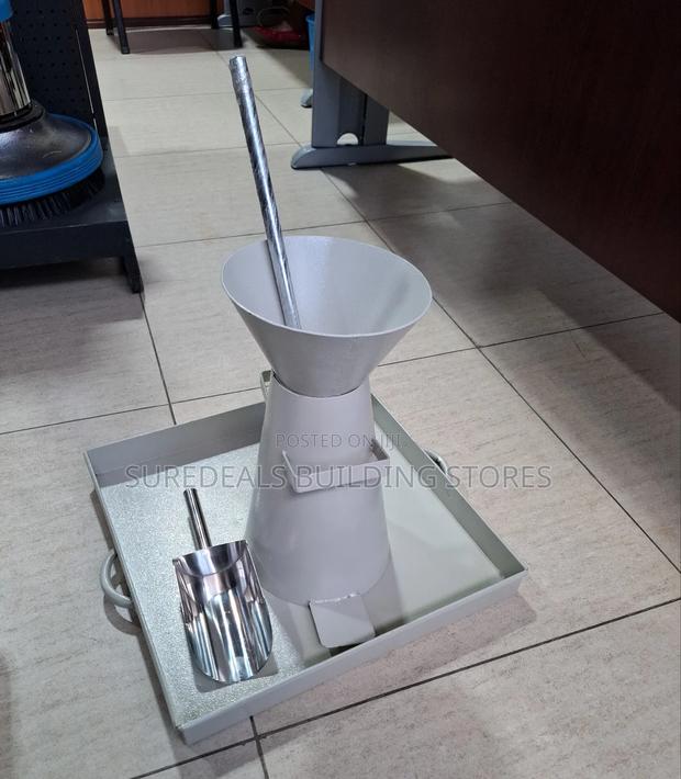 SLUMP Cone-Apparatus for Wet Concrete Testing. - main view