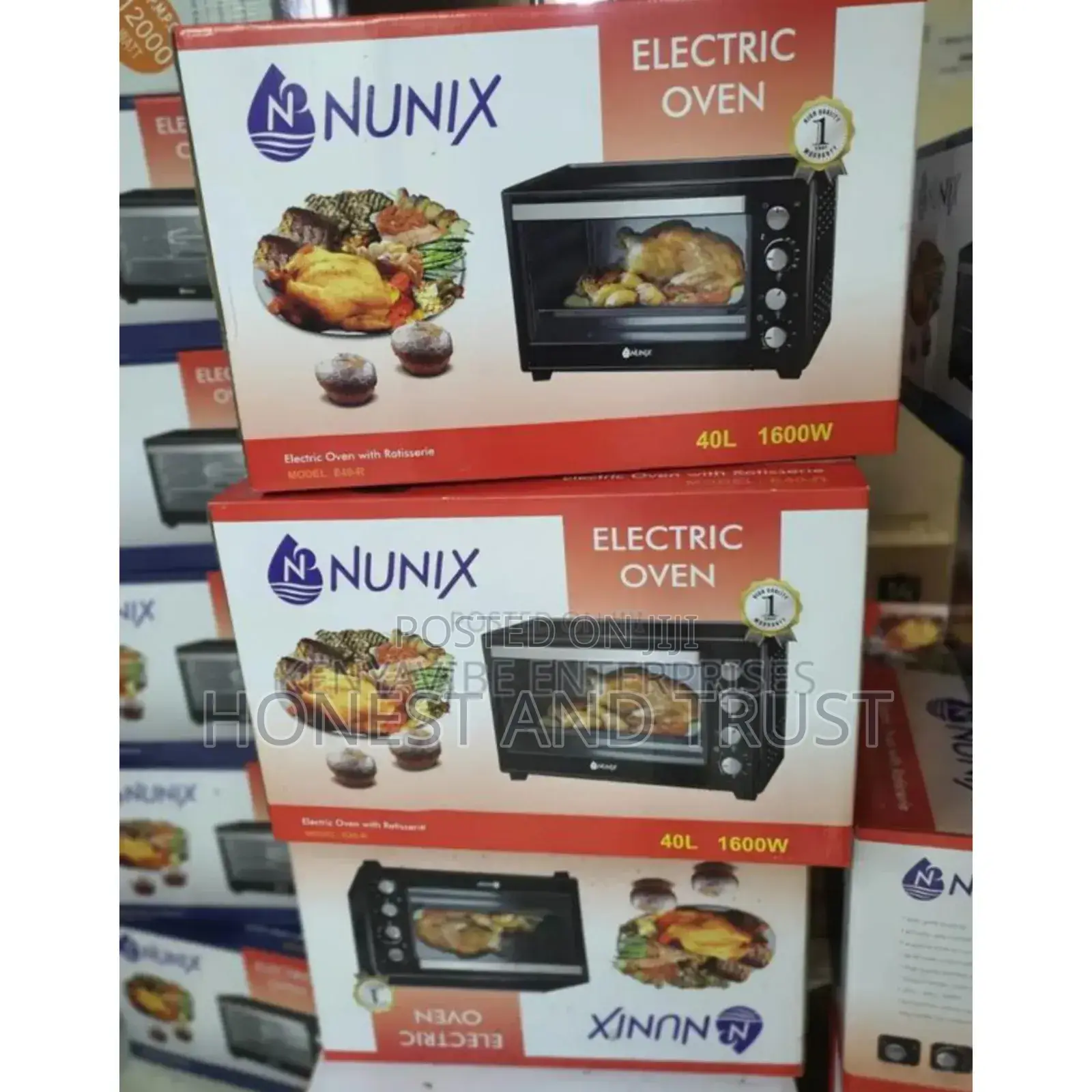 Nunix 40L New Oven