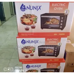 Restocked Nunuix Brand New 40litres Oven