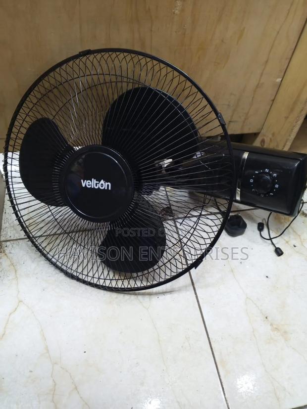 New Arrival Black Velton Wall Fan
