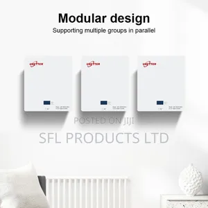 Solar Rechargeable Wall Mount Battery 100ah 5.12kwh