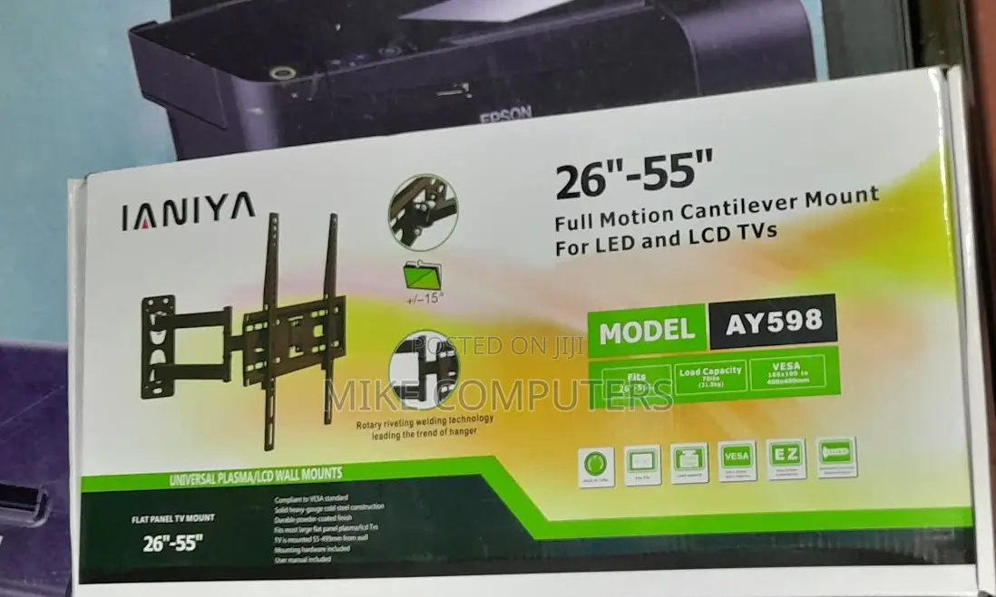 Swivel Wall Mount Upto 55 Inch Full Motion