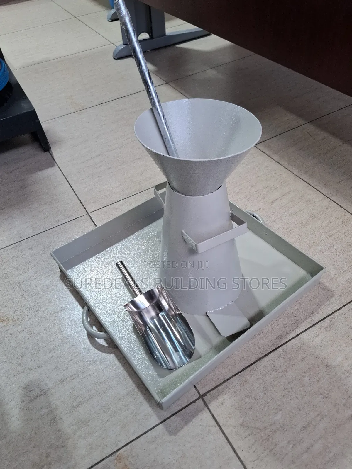 Slumpcone Apparatus for Concrete Testing.